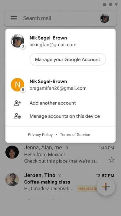 Gmail — ekran görüntüsü 5