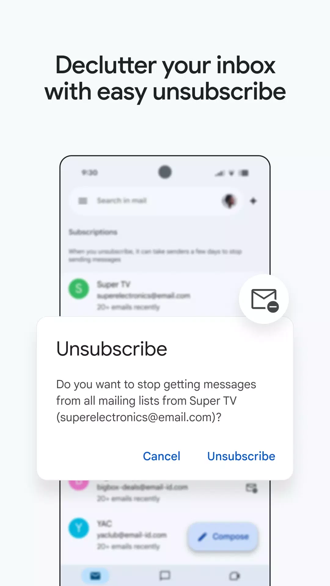 Gmail — ekran görüntüsü 6